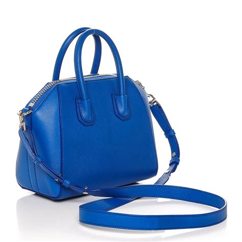 givenchy antigona indigo blue|givenchy antigona for women.